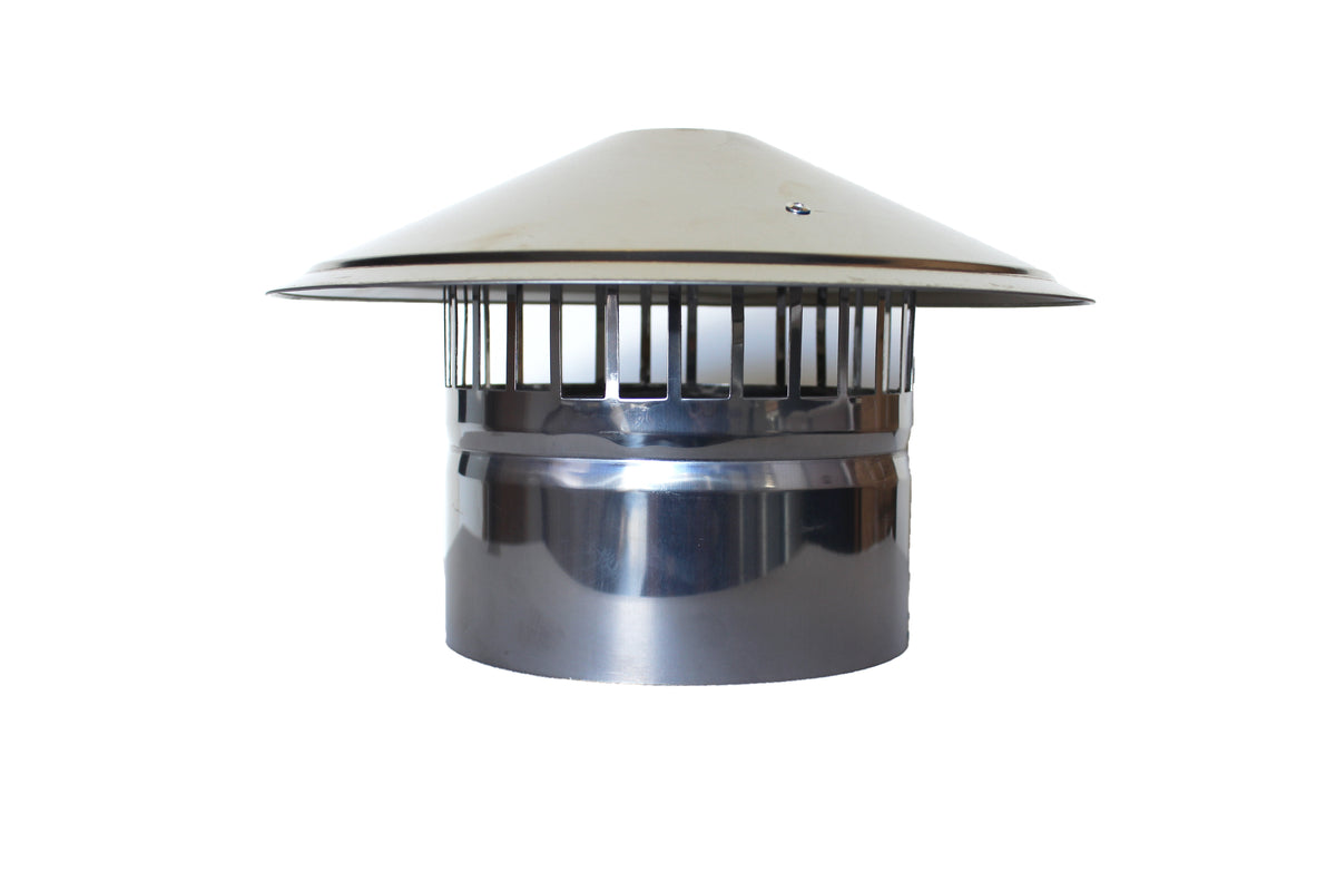 170mm Tiled Roof Cowl Vent Kit with Flashing and Duct VKTR170 smart