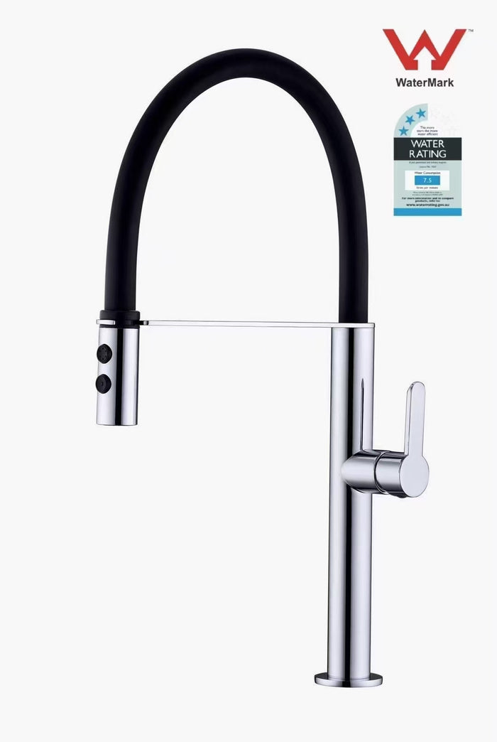 Sink Mixer Rubber Pull Down Kitchen Tap - FD0082-CCT