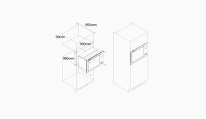 Fotile Microwave HW25800K-C2T