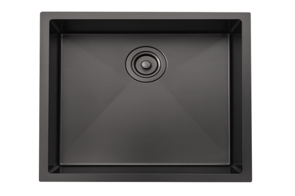 Single Bowl Rectangular Stainless Steel Sink Undermount Top mount - 6345B