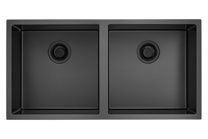 Double Bowl Rectangular Stainless Steel Sink Undermount Top mount - CT-8045D