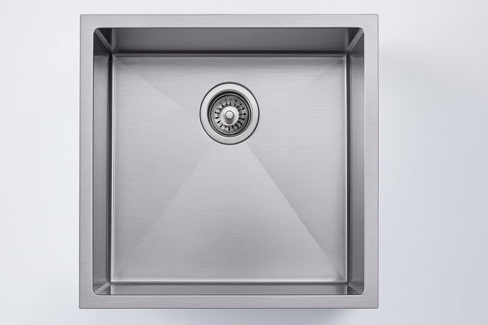 CT-5445 Undermount Single Bowl Sink | SUS304 Stainless Steel | 540×450×200mm| Sink Waste & Clips Included