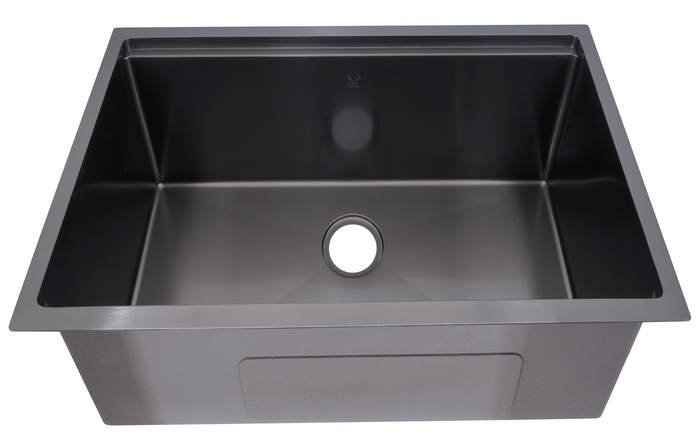 Matte Black Workstation Sink LR-D3319-10TB | 838×482×254mm