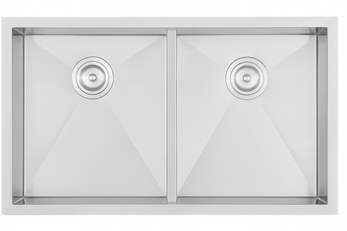 LR-S3218-9 Double Bowl Sink | SUS304 Stainless Steel | 812×457×230mm