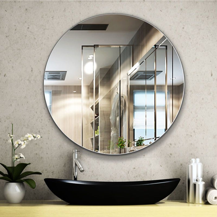 Wall-Mount Round Mirror No-Light 600×600