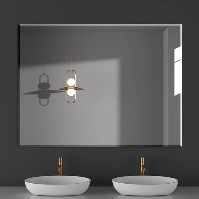 Wall-Mount Rectangle Mirror No-Light 800×1300