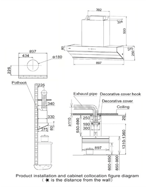 Fotile Range-hood ZMG9039