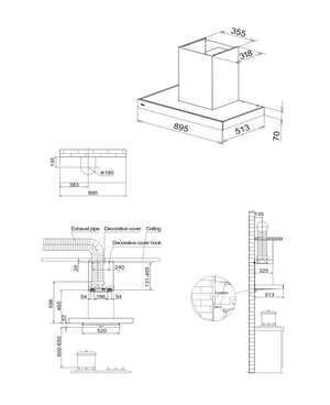 Fotile Range-hood EMS9028