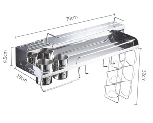 Adhesive kitchen and rack 70cm