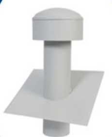 Rangehood vent kit for Colorbond Roof - 150mm