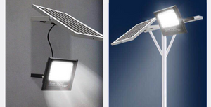 Solar Powered Outdoor Light Automatic Timed Remote Controlled