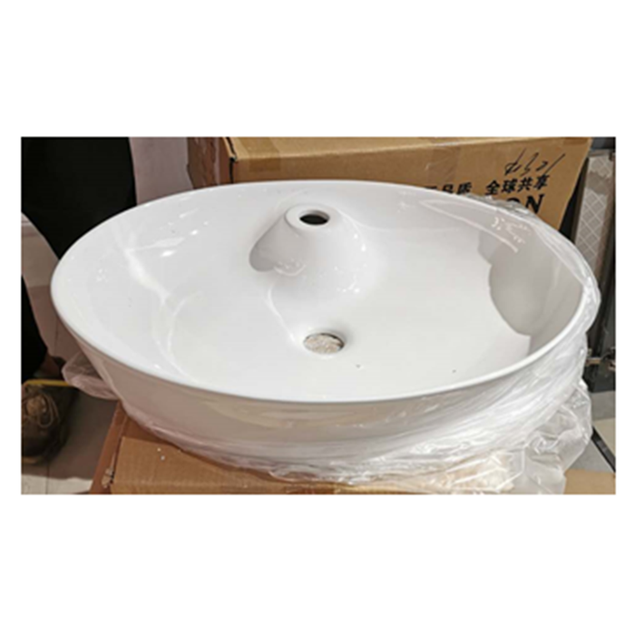 Ceramic Basin Top Mount Basin Round White - 462