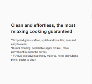 Fotile Cooktop GLS90303S
