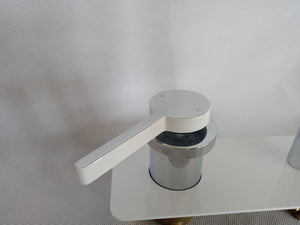 Wall Mounted Basin Mixer Bath Mixer (White and Black) -230106
