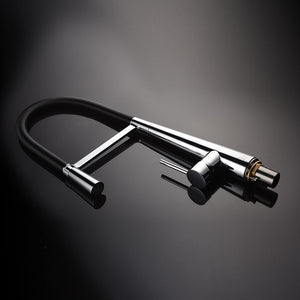 Sink Mixer Rubber Pull Down Kitchen Tap - FD0029-1-CCT
