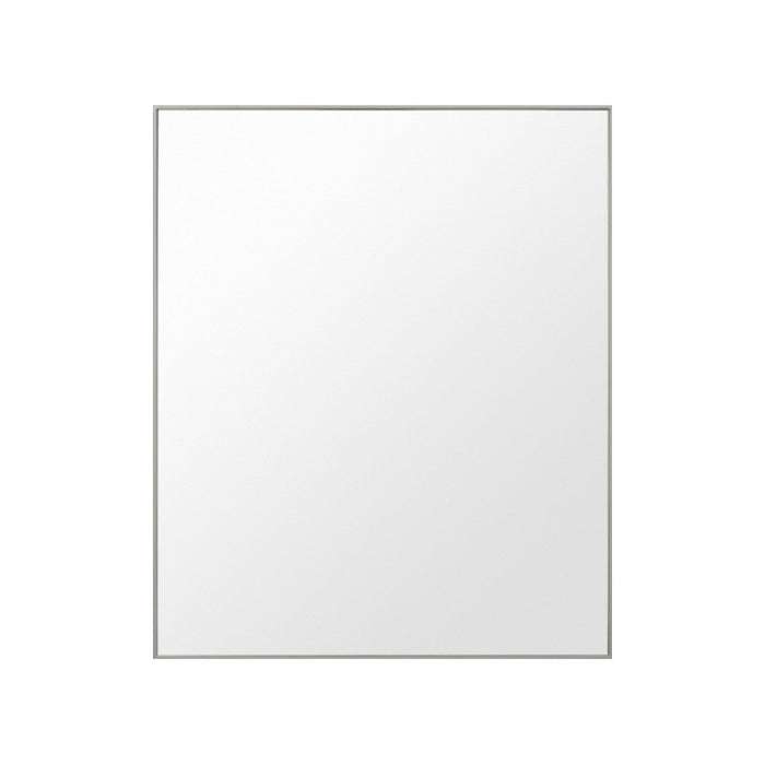 Rectangle Stainless Steel Framed Bathroom Mirror