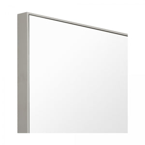 Rectangle Stainless Steel Framed Bathroom Mirror