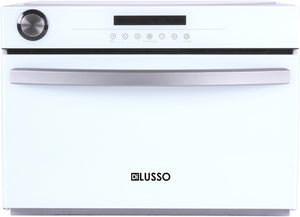 Di Lusso FREESTANDING STEAM OVEN - WHITE GLASS SO633WWFS