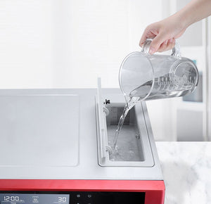 Di Lusso FREESTANDING COMBI STEAM OVEN - SILVER CSO28SBFS