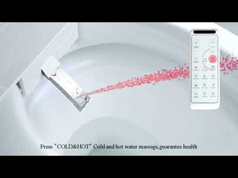 Automatic smart toilet seat/Smart bidet remote control - Smarton-B689G ...